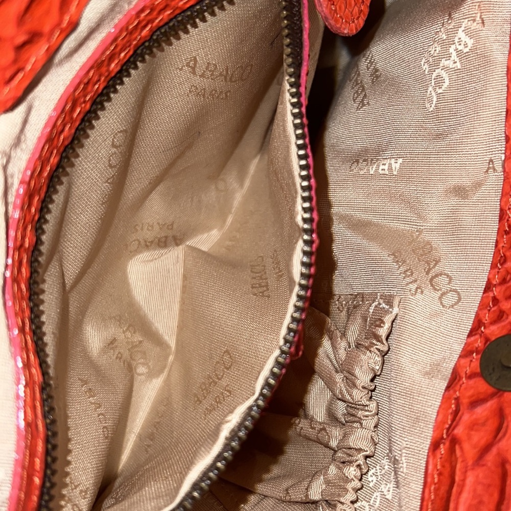 Abaco Python Print Leather Bag - image 4